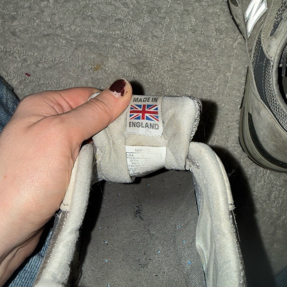 Men’s new balance 991 kith grey size 10 - Picture 12 of 14